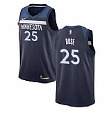 Timberwolves 25 Derrick Rose Navy Nike Swingman Jersey Dzhi,baseball caps,new era cap wholesale,wholesale hats